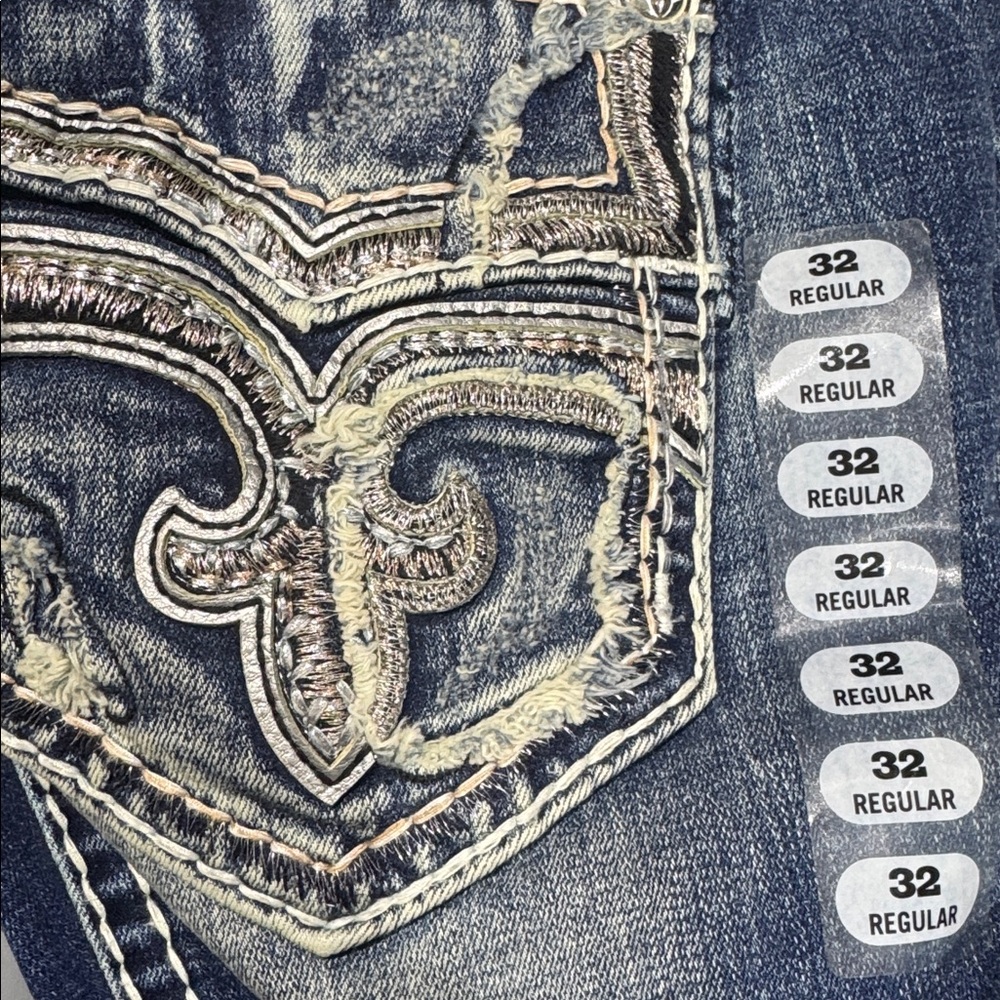 NWT Rock Revival Distressed Bootcut (Janna) Jeans - Picture 11 of 13